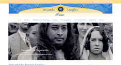 Desktop Screenshot of anandapune.org