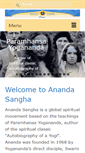 Mobile Screenshot of anandapune.org