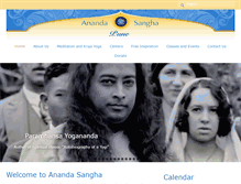 Tablet Screenshot of anandapune.org